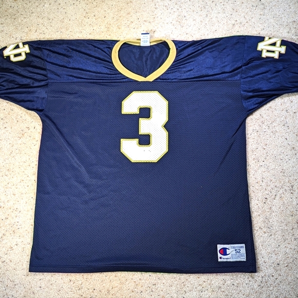 Champion Shirts Vintage Champion Notre Dame Football Jersey Number